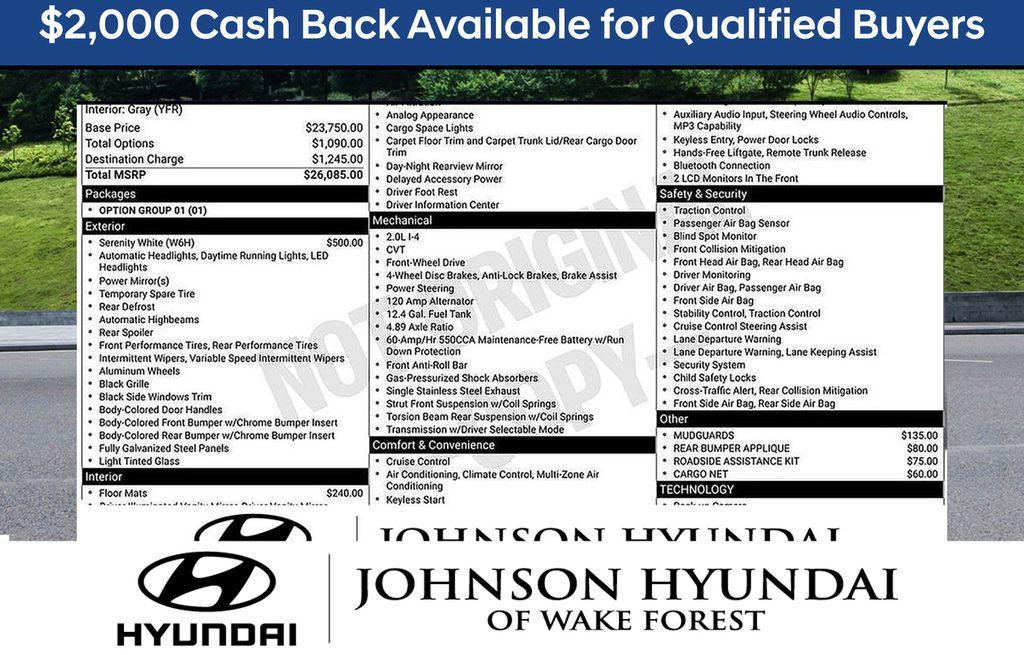 New 2026 Hyundai ELANTRA SEL Sport