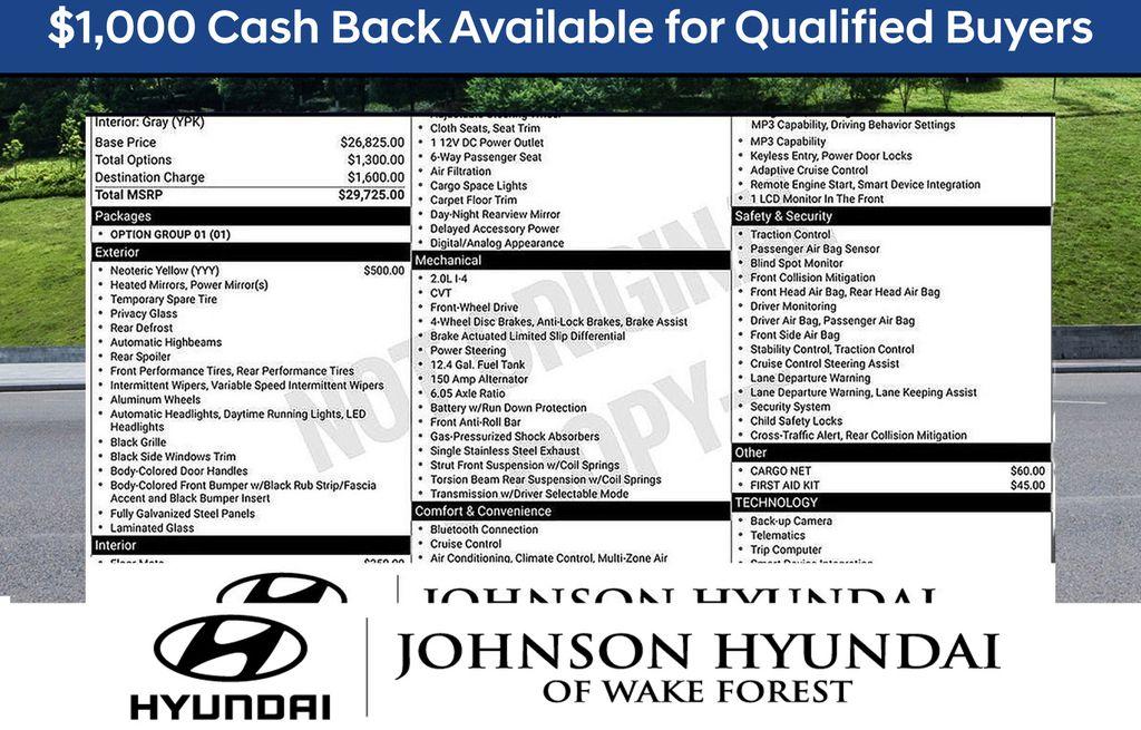 New 2026 Hyundai KONA SEL Sport