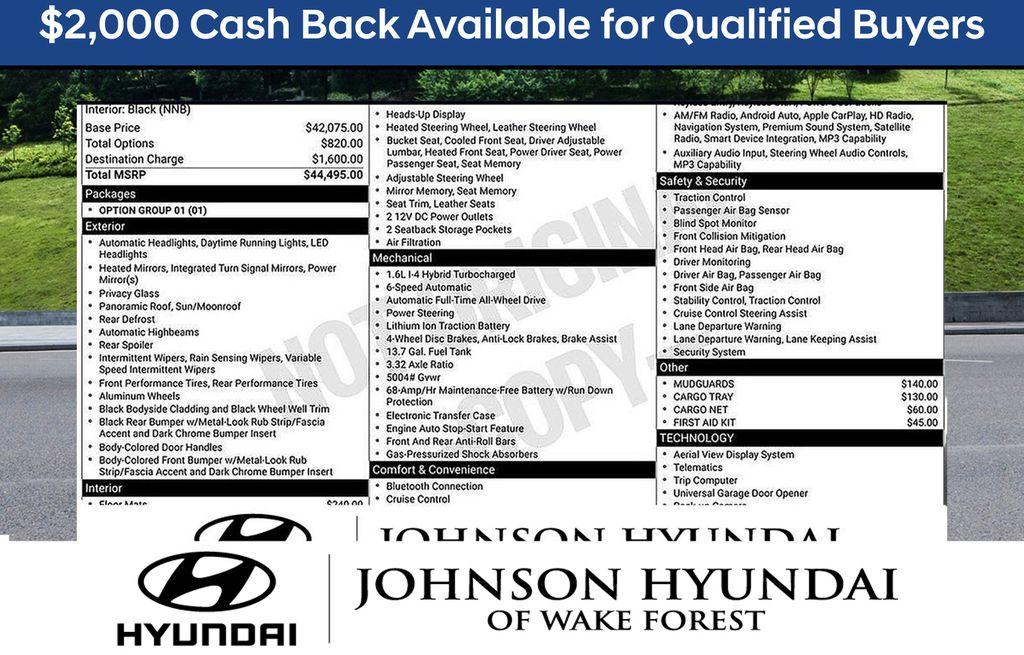 New 2026 Hyundai TUCSON Hybrid Limited