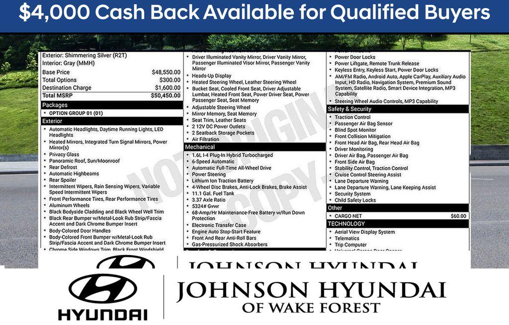 New 2026 Hyundai TUCSON Plug-In Hybrid Limited