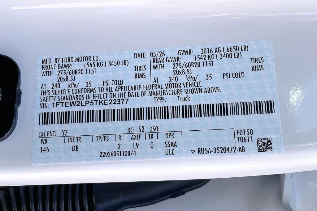 2026 FORD F-150 STX 缩略图 20