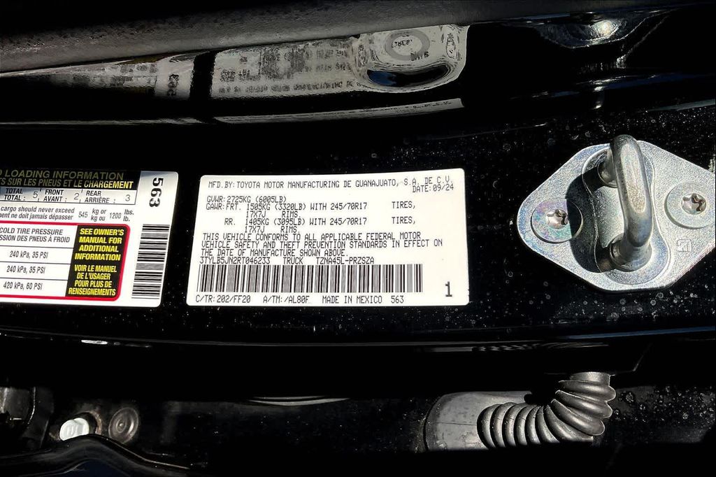 2024 Toyota TACOMA SR5 缩略图 31