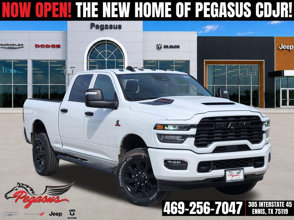 New 2026 RAM 2500 Black Express Crew Cab 4x4 6'4' Box