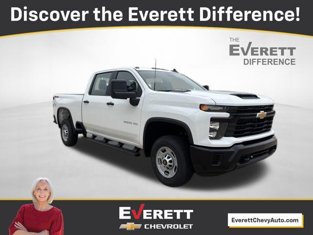 New 2026 Chevrolet Silverado 2500 Crew Cab, Standard Bed, WT, 4WD