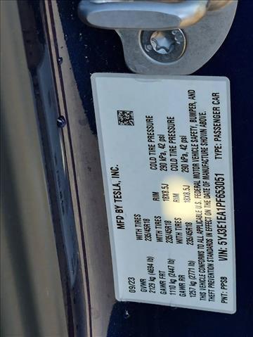 2023 Tesla MODEL 3 STANDARD RANGE 缩略图 22