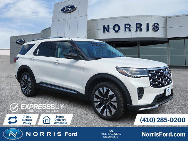 New 2026 Ford Explorer Platinum
