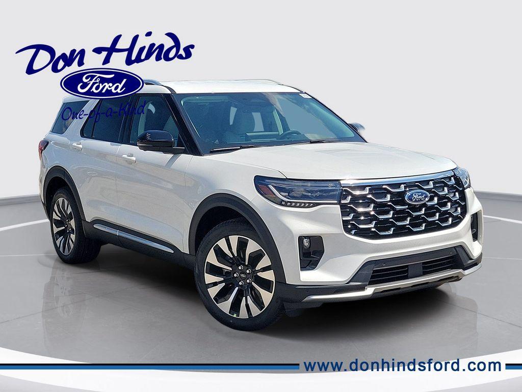 New 2026 Ford Explorer Platinum