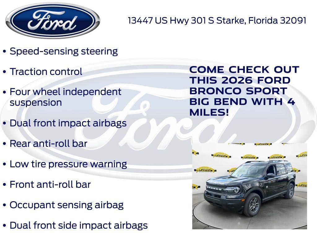 2026 FORD BRONCO SPORT BIG BEND thumbnail 20