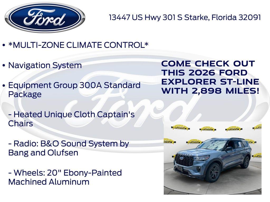 2026 FORD EXPLORER ST-LINE — миниатюра 15