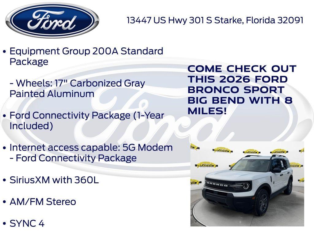 2026 FORD BRONCO SPORT BIG BEND 缩略图 15