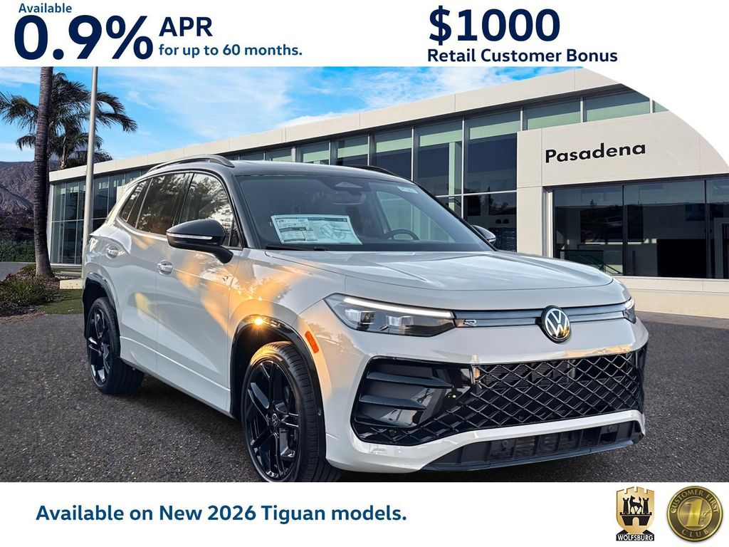 New 2026 Volkswagen Tiguan 2.0T SE R-Line Black