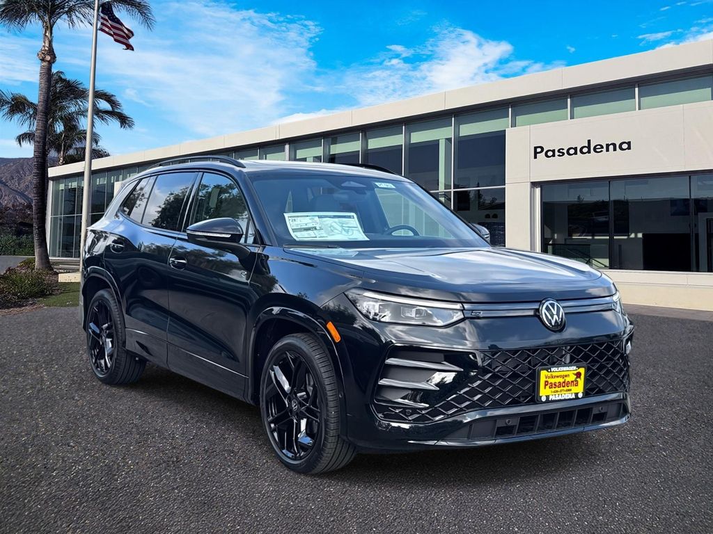 New 2026 Volkswagen Tiguan 2.0T SE R-Line Black