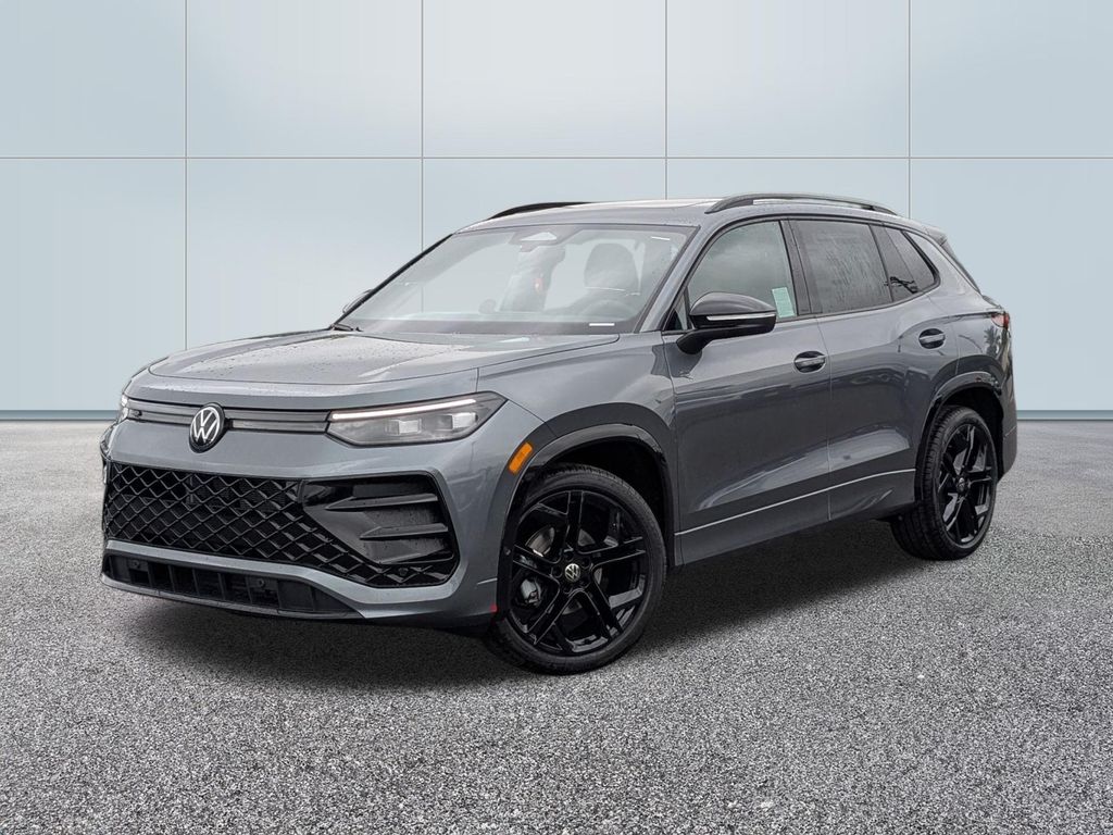 New 2026 Volkswagen Tiguan 2.0T SE R-Line Black