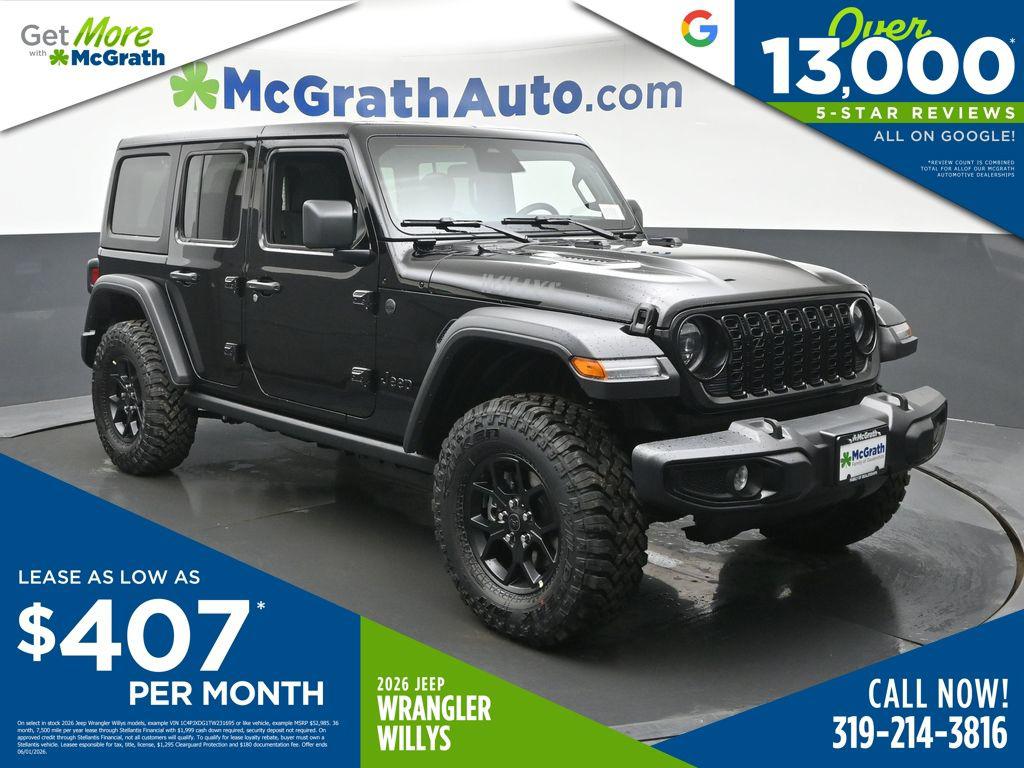 New 2026 Jeep Wrangler Willys