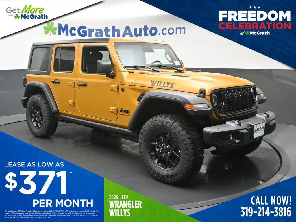 New 2026 Jeep Wrangler Willys