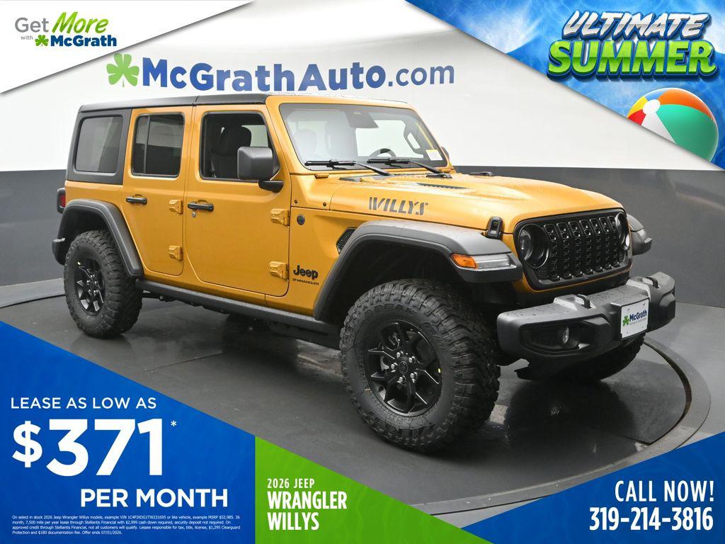 New 2026 Jeep Wrangler Willys