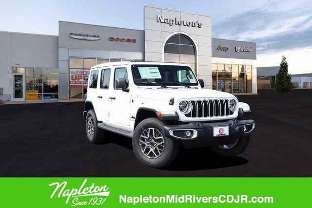 New 2025 Jeep Wrangler 4-Door Sahara 4x4