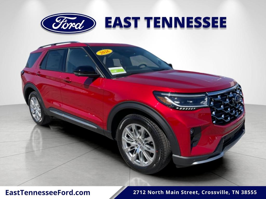 New 2026 Ford Explorer Platinum