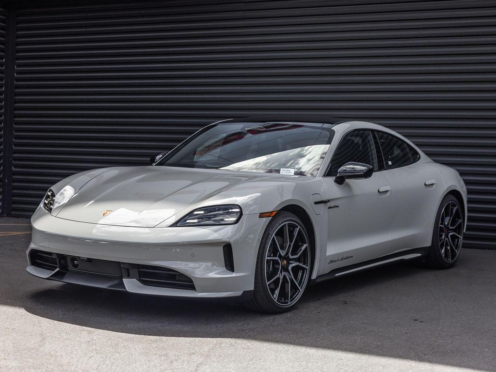 New 2026 Porsche Taycan Black Edition