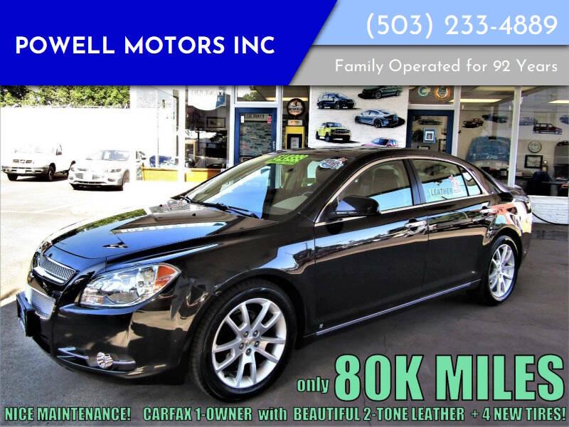 Used 2009 Chevrolet Malibu LTZ