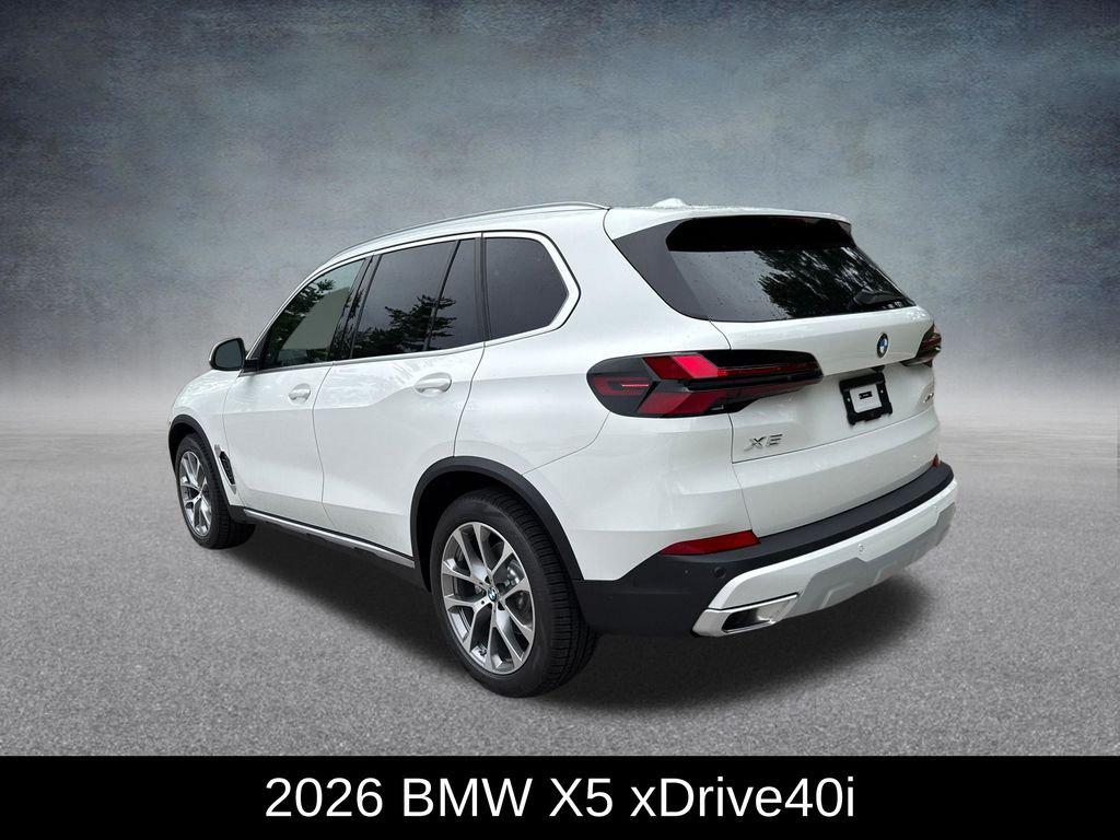 2026 BMW X5 XDRIVE40I — фото 3