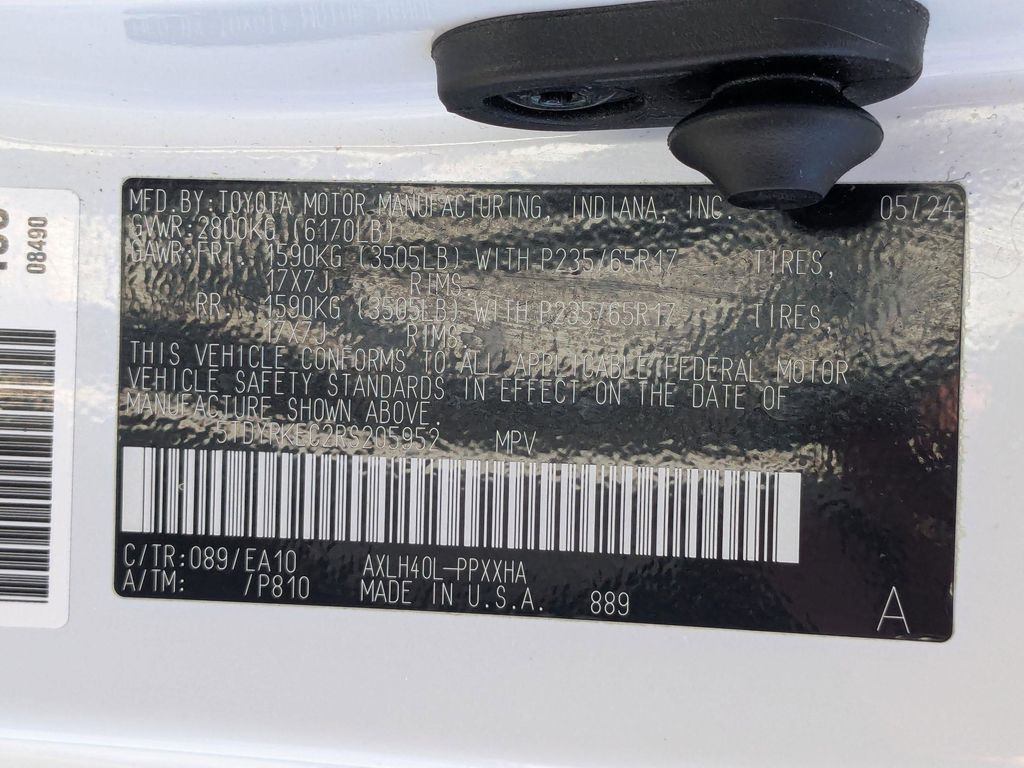 2024 Toyota SIENNA XLE 缩略图 35
