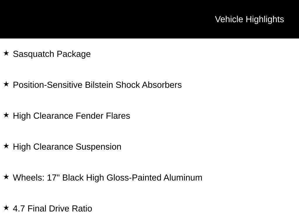 FORD BRONCO BASE - 5