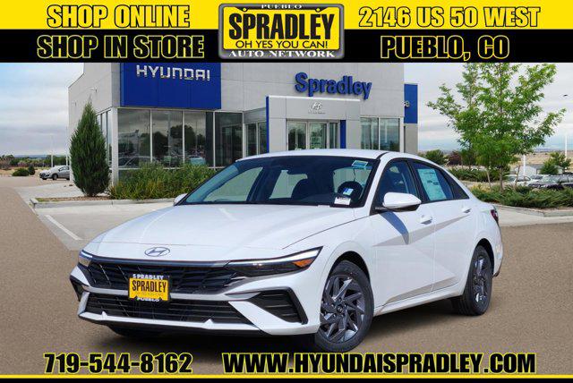 New 2026 Hyundai ELANTRA HEV Blue