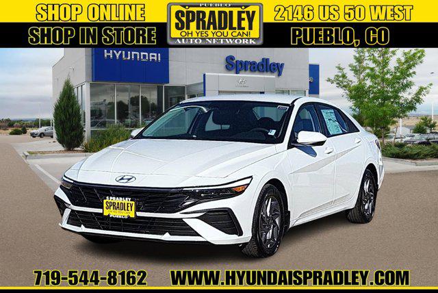 New 2026 Hyundai ELANTRA HEV Blue