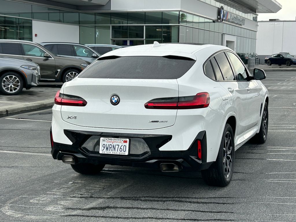 2025 BMW X4 XDRIVE30I — фото 5