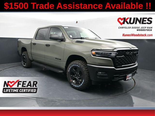 New 2026 RAM 1500 Warlock Crew Cab 4x4 5'7' Box