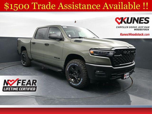 New 2026 RAM 1500 Warlock Crew Cab 4x4 5'7' Box