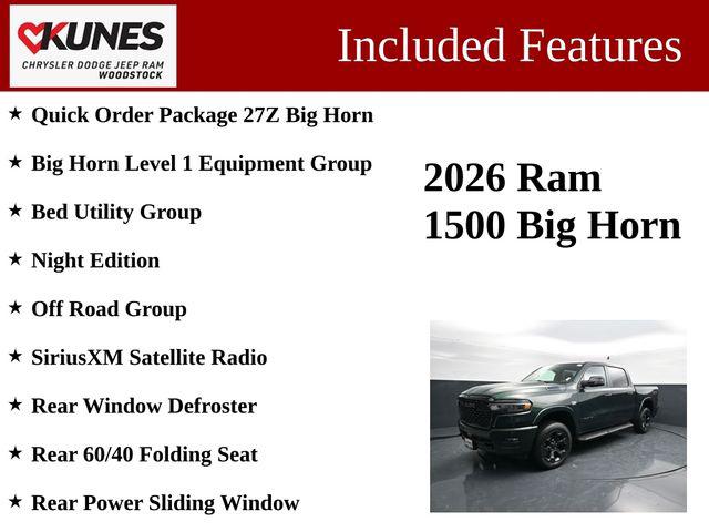 صورة مصغرة 3 لـ 2026 RAM 1500 BIG HORN/LONE STAR