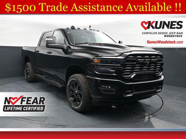 New 2026 RAM 2500 Black Express Crew Cab 4x4 6'4' Box