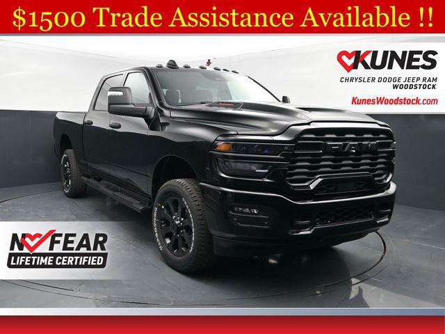 New 2026 RAM 2500 Black Express Crew Cab 4x4 6'4' Box