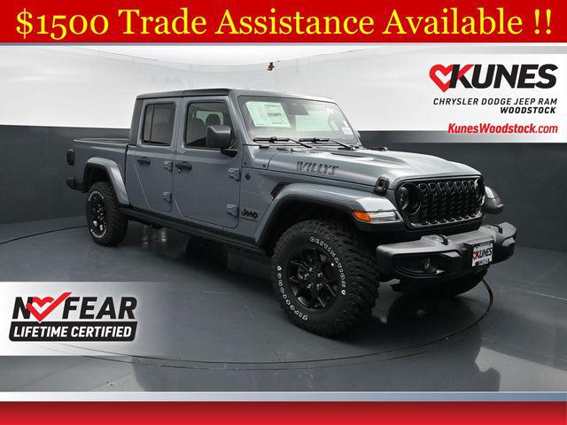 New 2026 Jeep Gladiator Willys 4x4