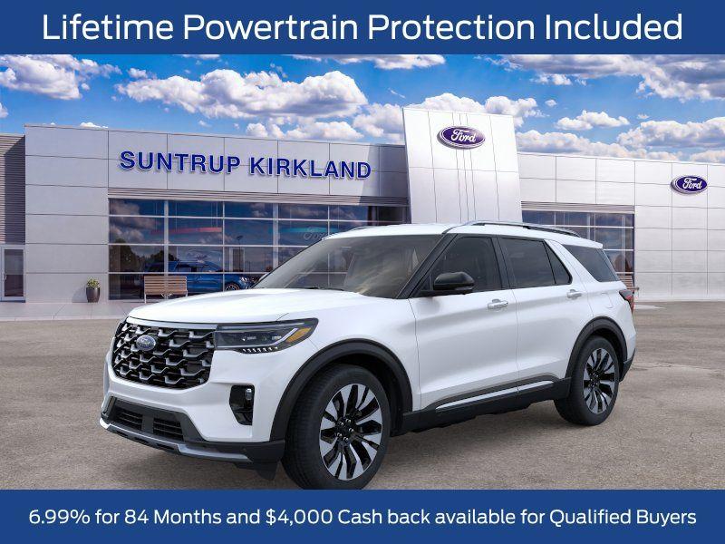 New 2026 Ford Explorer Platinum