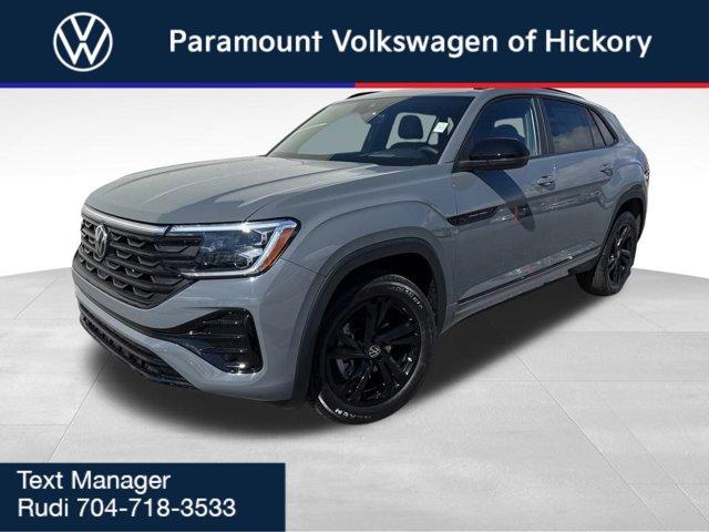 New 2026 Volkswagen Atlas Cross Sport 2.0T SEL R-Line Black