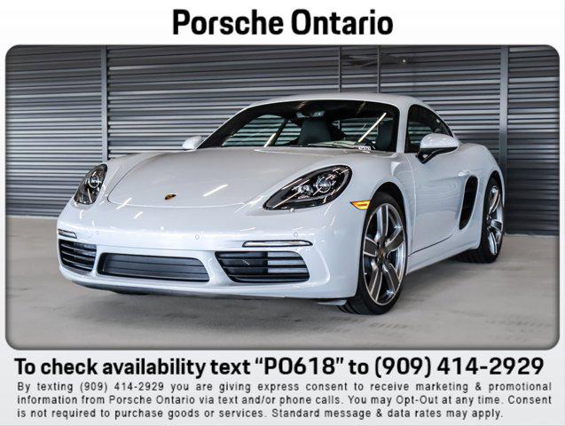New 2025 Porsche 718 Cayman Coupe