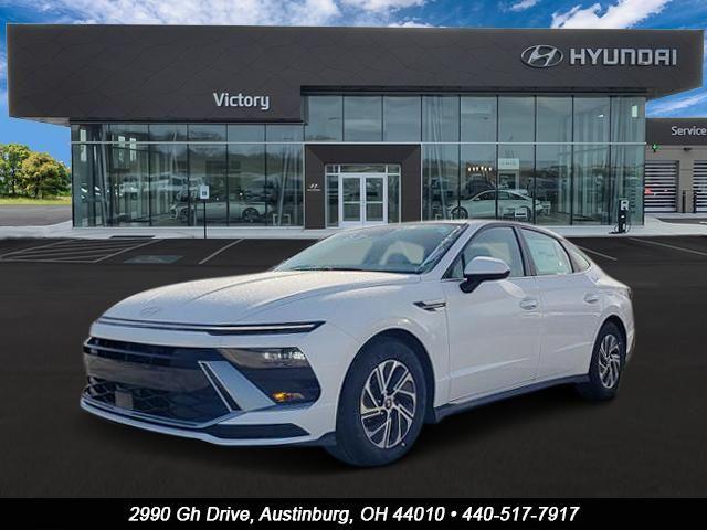 New 2026 Hyundai SONATA Hybrid Blue