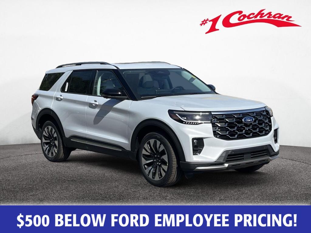 New 2026 Ford Explorer Platinum