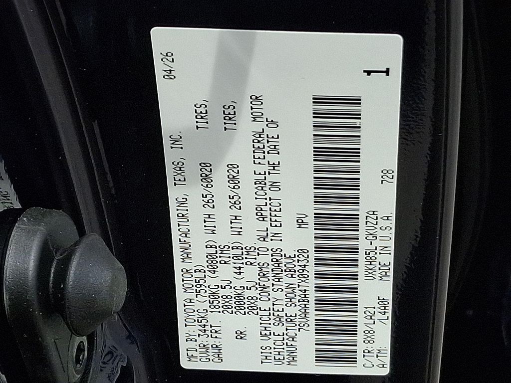 صورة مصغرة 22 لـ 2026 Toyota SEQUOIA PLATINUM