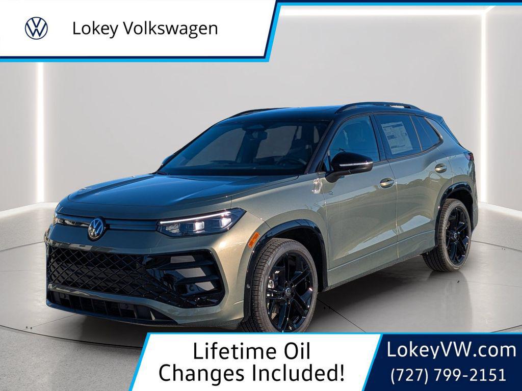 New 2026 Volkswagen Tiguan 2.0T SE R-Line Black