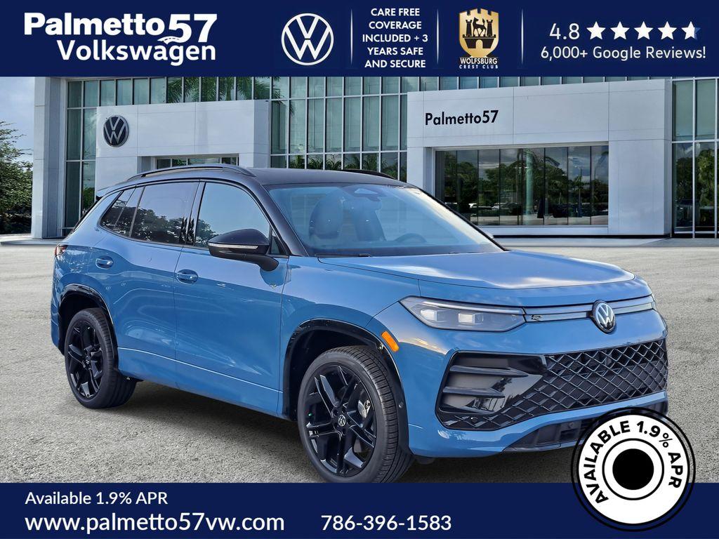 New 2026 Volkswagen Tiguan 2.0T SE R-Line Black