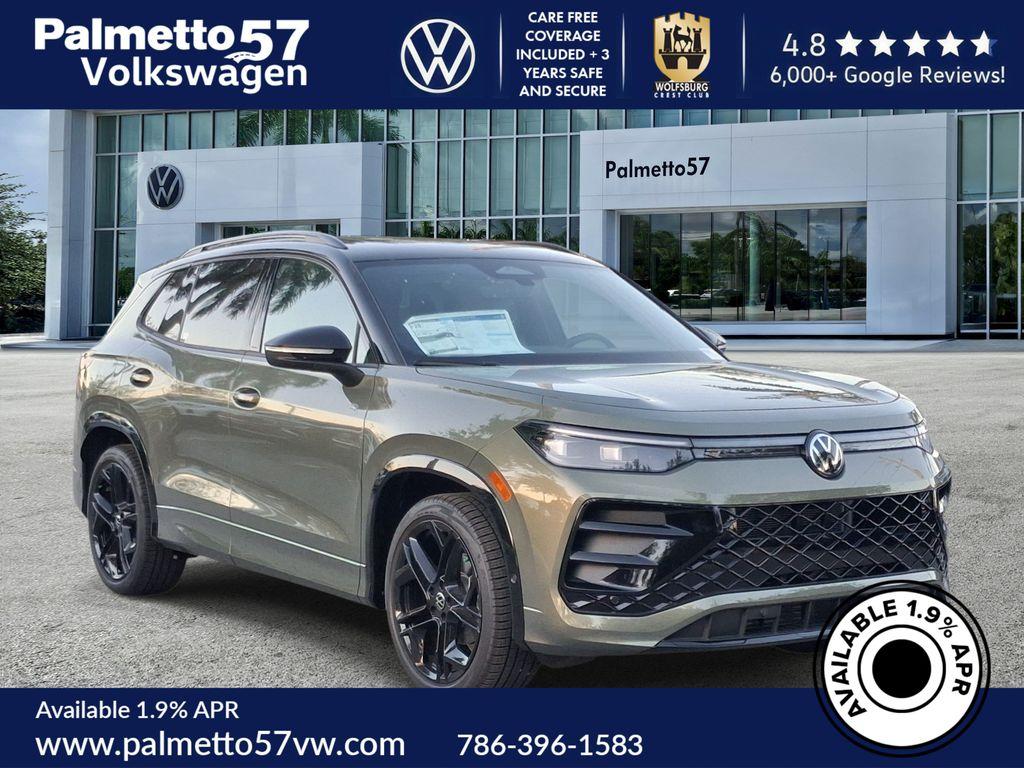 New 2026 Volkswagen Tiguan 2.0T SE R-Line Black