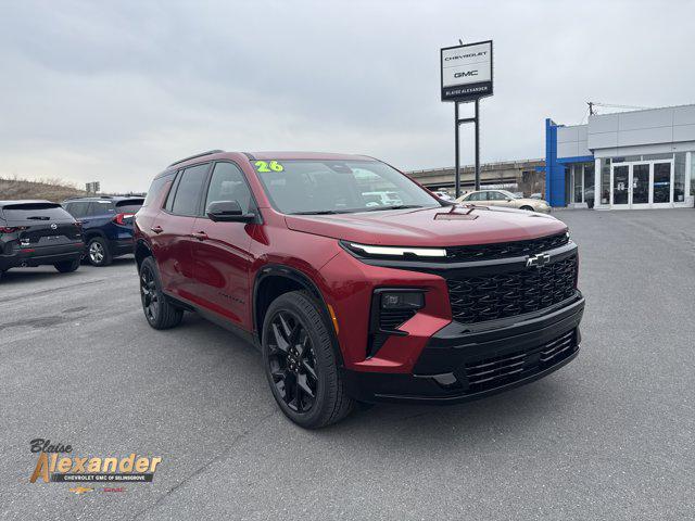New 2026 Chevrolet Traverse RS