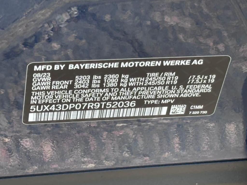 2024 BMW X3 SDRIVE30I — миниатюра 33