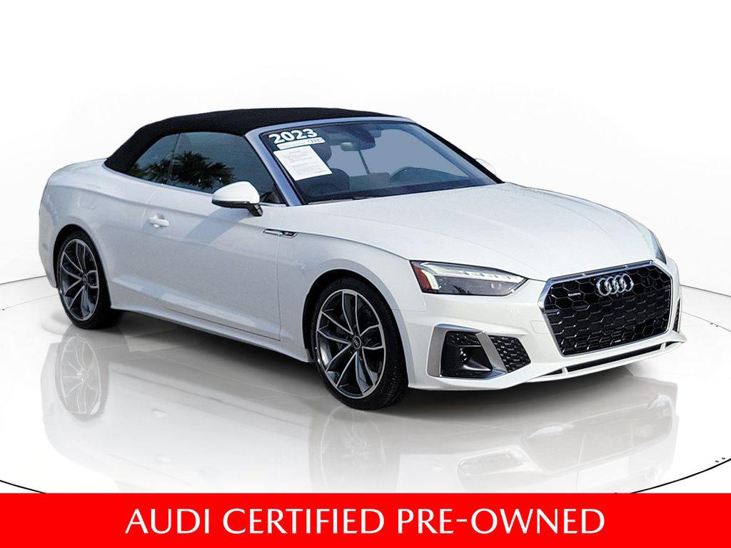 2023 Audi A5 in White for sale in the USA