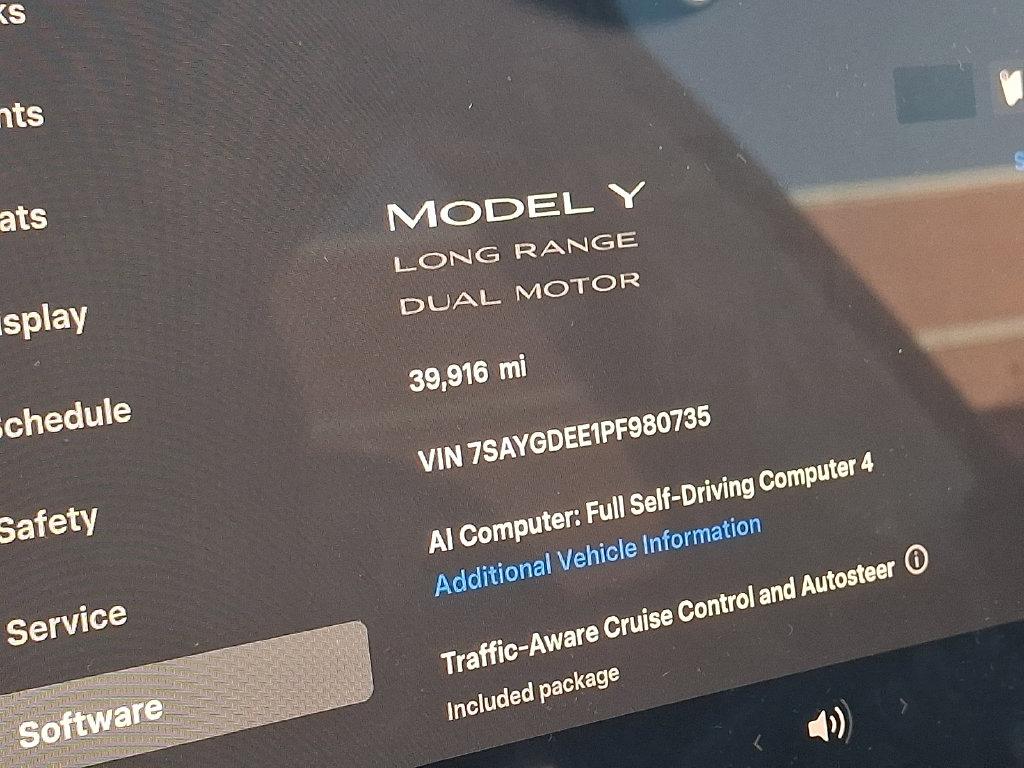 2023 Tesla MODEL Y LONG RANGE thumbnail 20