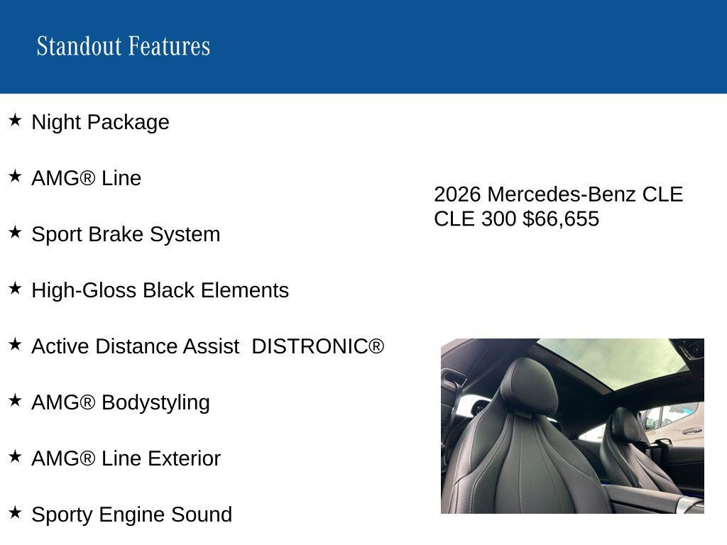 MERCEDES-BENZ CLE - 8